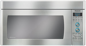 Panasonic Fingerprint Resistant Stainless Steel 30" 450 CFM Over-The-Range Microwave (2.0 Cu.Ft.) - NNSD291S