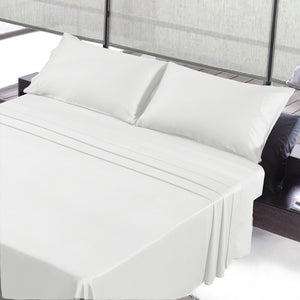 Tokat Egyptian Cotton King Sheet Set - White