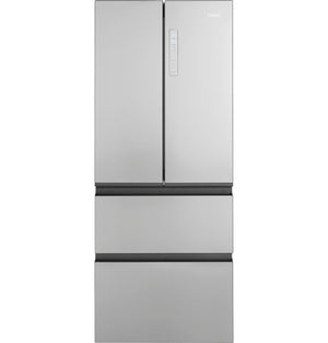 Haier Fingerprint Resistant Stainless Steel 4-Door French-Door Refrigerator (14.5 cu ft)- QJS15HYRFS