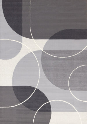 Functional Contemporary Area Rug - Grey - 7' X 10'