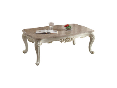 Dauphine Coffee Table - Marble Pearl