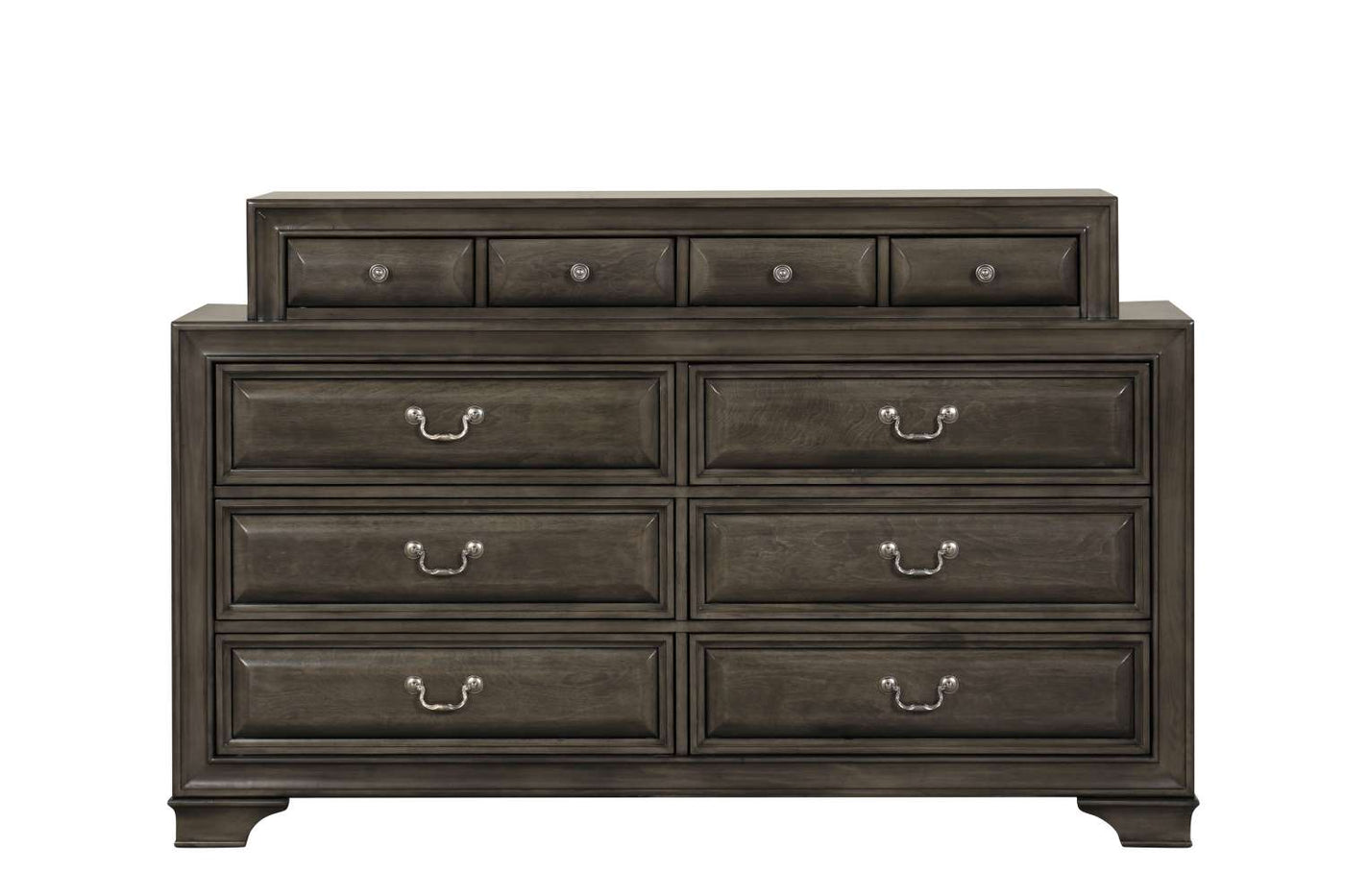 Louis 10 Drawer Dresser - Grey