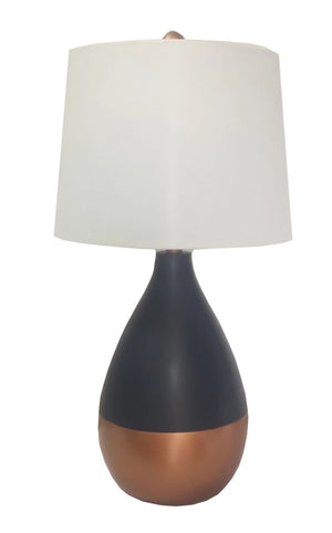 Feeling Connected Table Lamp - Blue & White