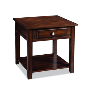 Linden End Table - Cherry