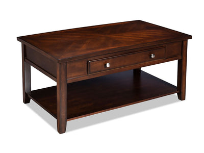 Linden Lift -Top Coffee Table - Cherry