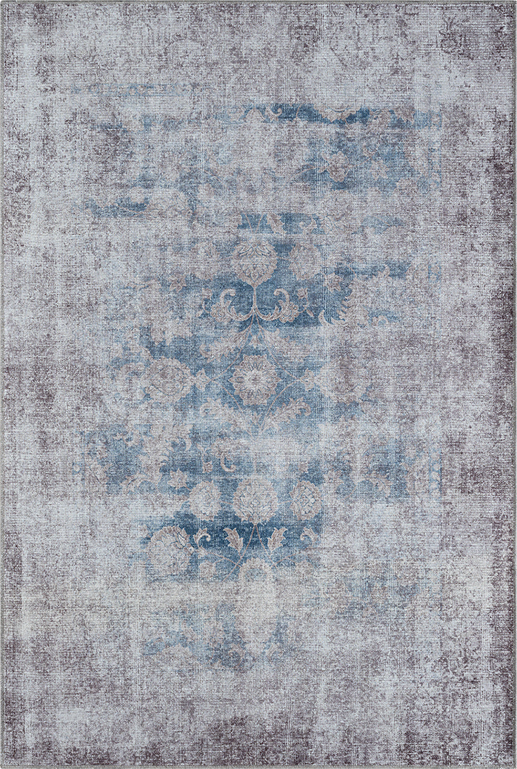 Jaipur 5' X 8' Washable Area Rug - Blue