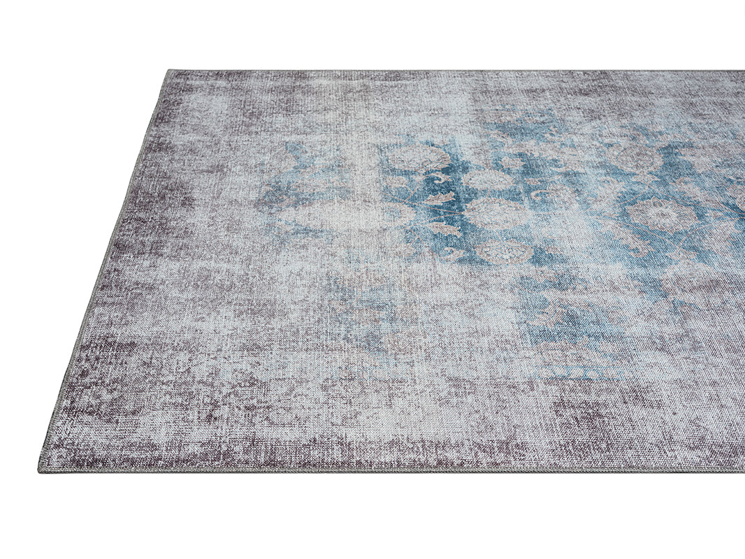 Jaipur 5' X 8' Washable Area Rug - Blue