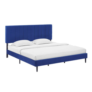 Kalina 3-Piece King Bed - Blue