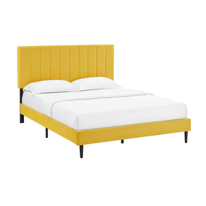 Kalina 3-Piece Full Bed - Mustard