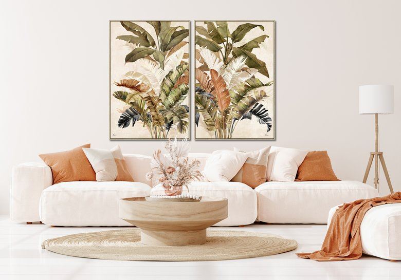 Fronds I Wall Art - Green - 33 X 49