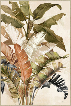 Fronds I Wall Art - Green - 33 X 49