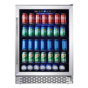 TCL Stainless Steel 161-Can Beverage Chiller - B521F