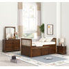 Trudy 6-Piece Twin Captain Bedroom Package with Trundle - Espresso