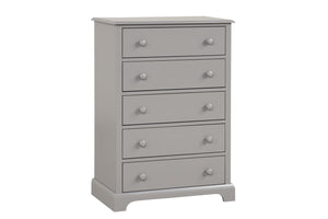 Trudy 5 Drawer Chest - Grey