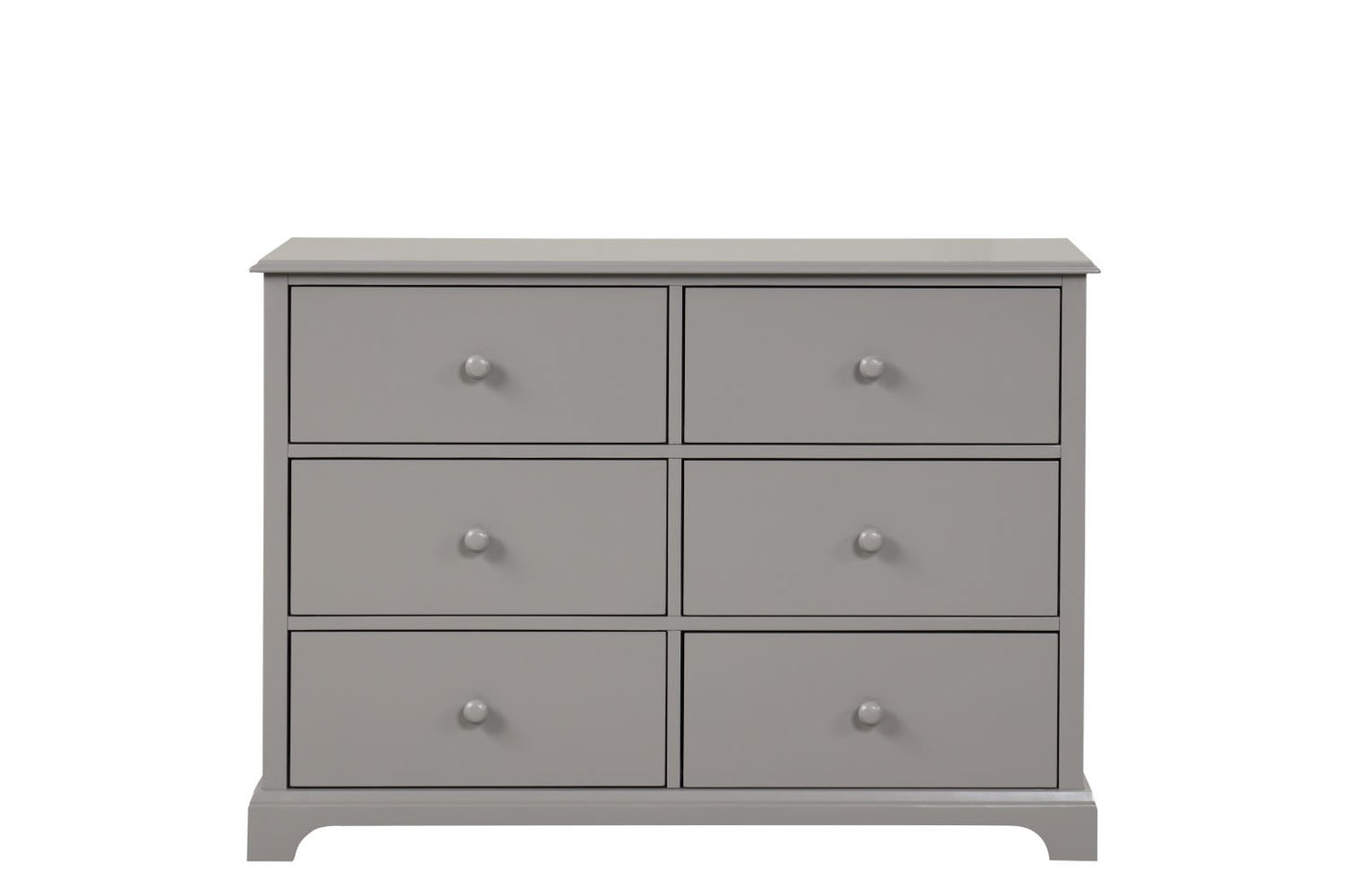 Trudy 6 Drawer Dresser - Grey