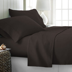 Rize Twin Sheet Set - Brown