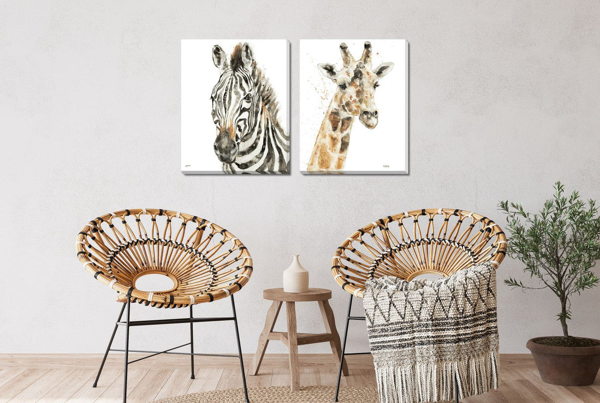 Savannah Friends I Wall Art - Light Brown/White - 16 X 20