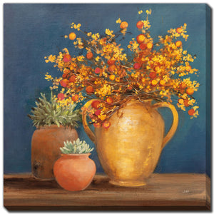 Rich Hues I Wall Art - Yellow/Orange - 24 X 24