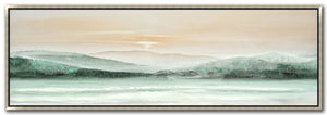 Sunrise Wall Art - Green - 61 X 21