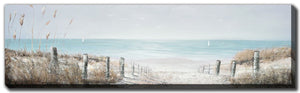 Serenity Wall Art - Blue - 71 X 20