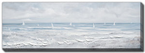 Out for the Day Wall Art - Blue - 60 X 20