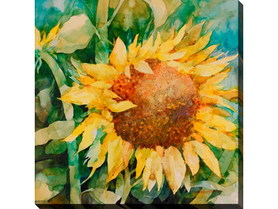 The Perfect Sunflower Canvas Wall Art - 38 X 38