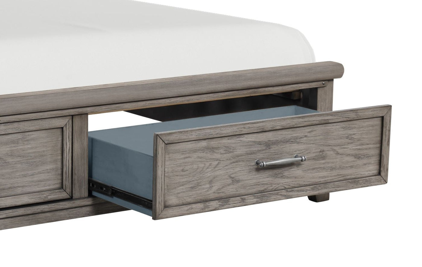 Dahlia 3-Piece King Storage Bed - Grey