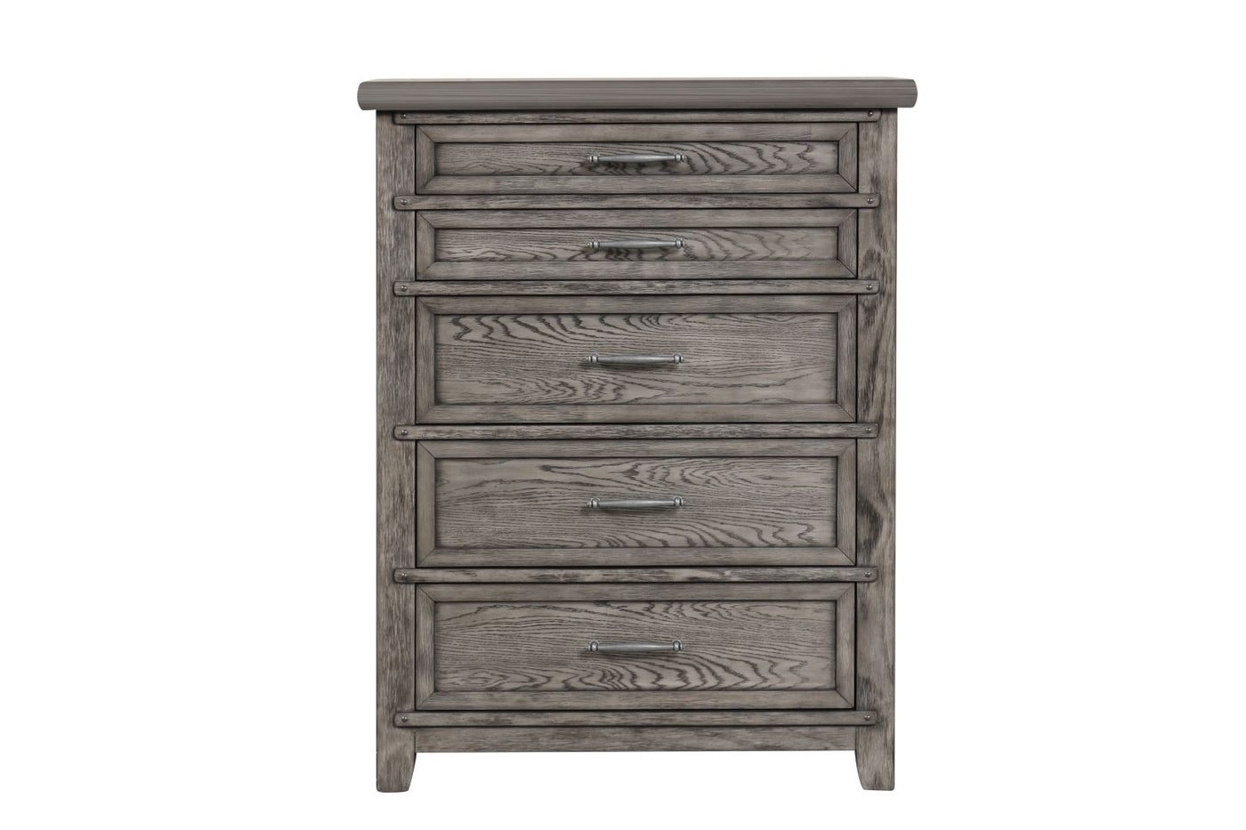 Dahlia 5 Drawer Chest - Grey