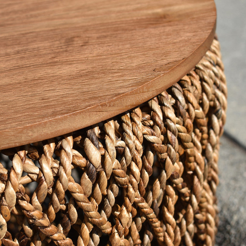 Istedgade I Reclaimed Teak End Table - Natural