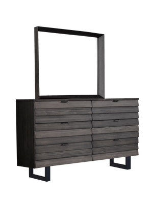 Urban 6 Drawer Dresser - Graphite