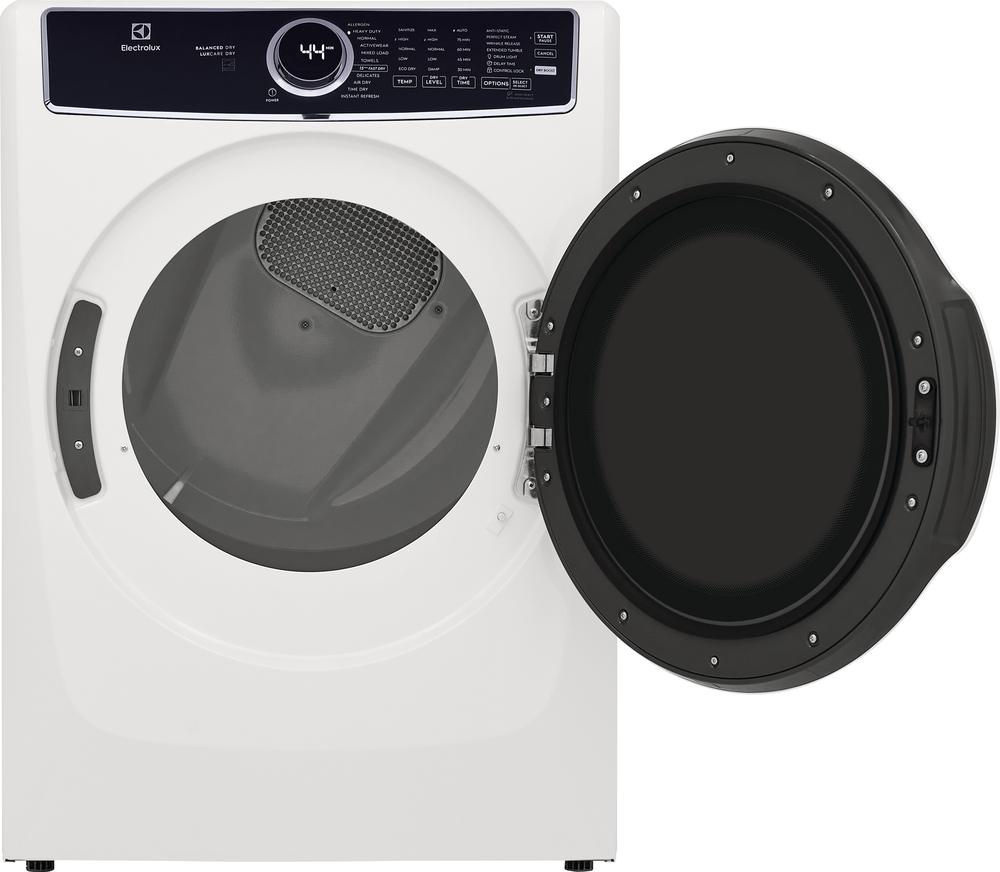 Electrolux White Front Load Electric Steam Dryer (8.0 Cu. Ft.) - ELFE763CAW