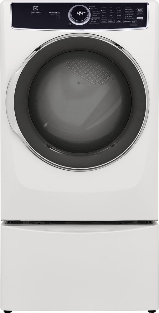 Electrolux White Front Load Gas Steam Dryer (8.0 Cu. Ft.) - ELFG7537AW