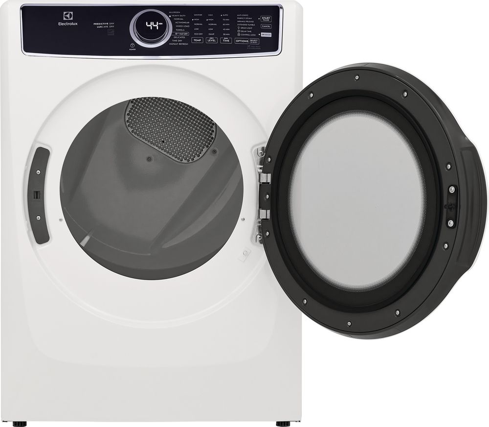 Electrolux White Front Load Gas Steam Dryer (8.0 Cu. Ft.) - ELFG7537AW