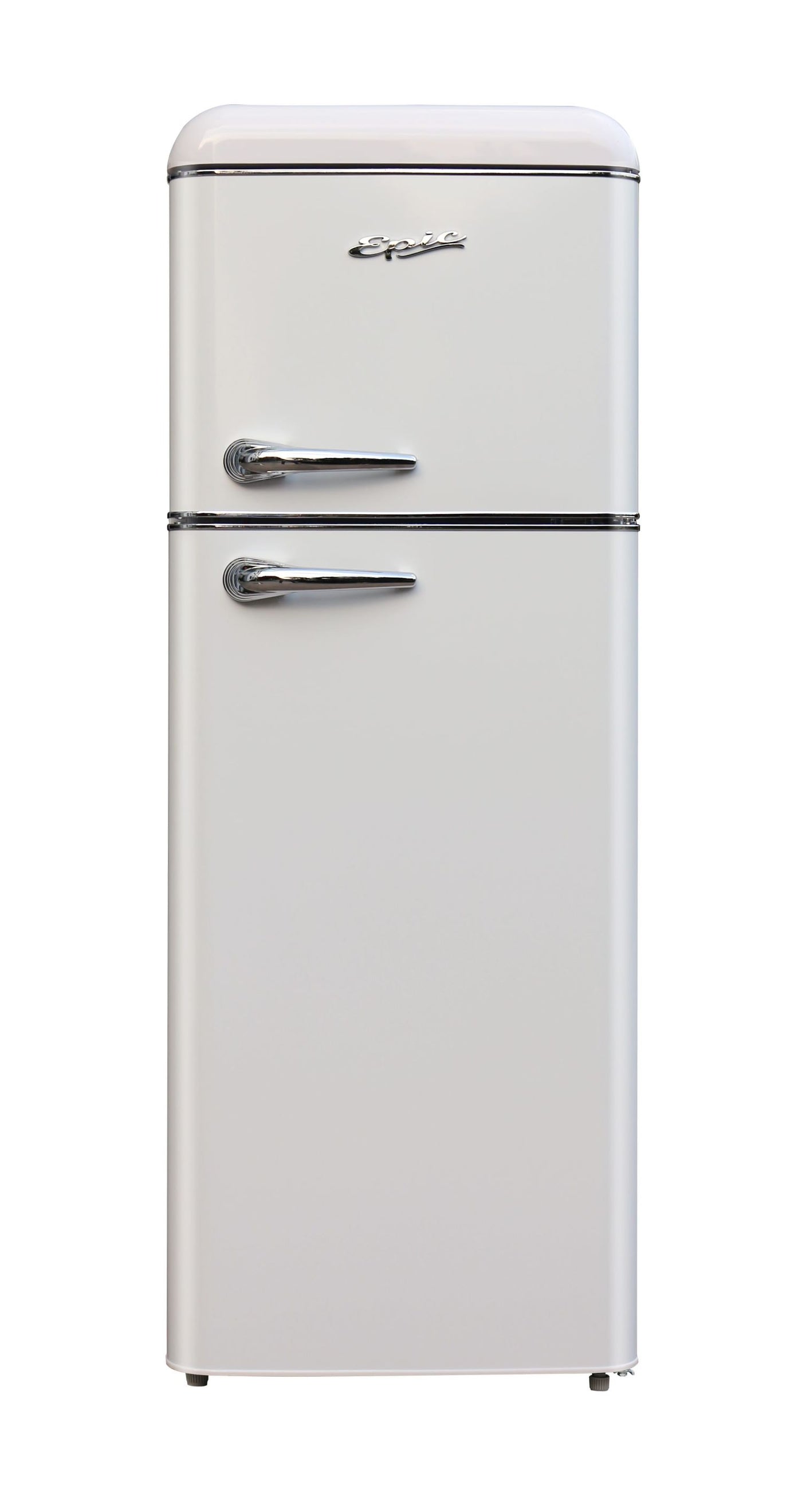 Epic 21.5" White Retro Top-Freezer Refrigerator (7.5 Cu. Ft.) - ERR82W-1