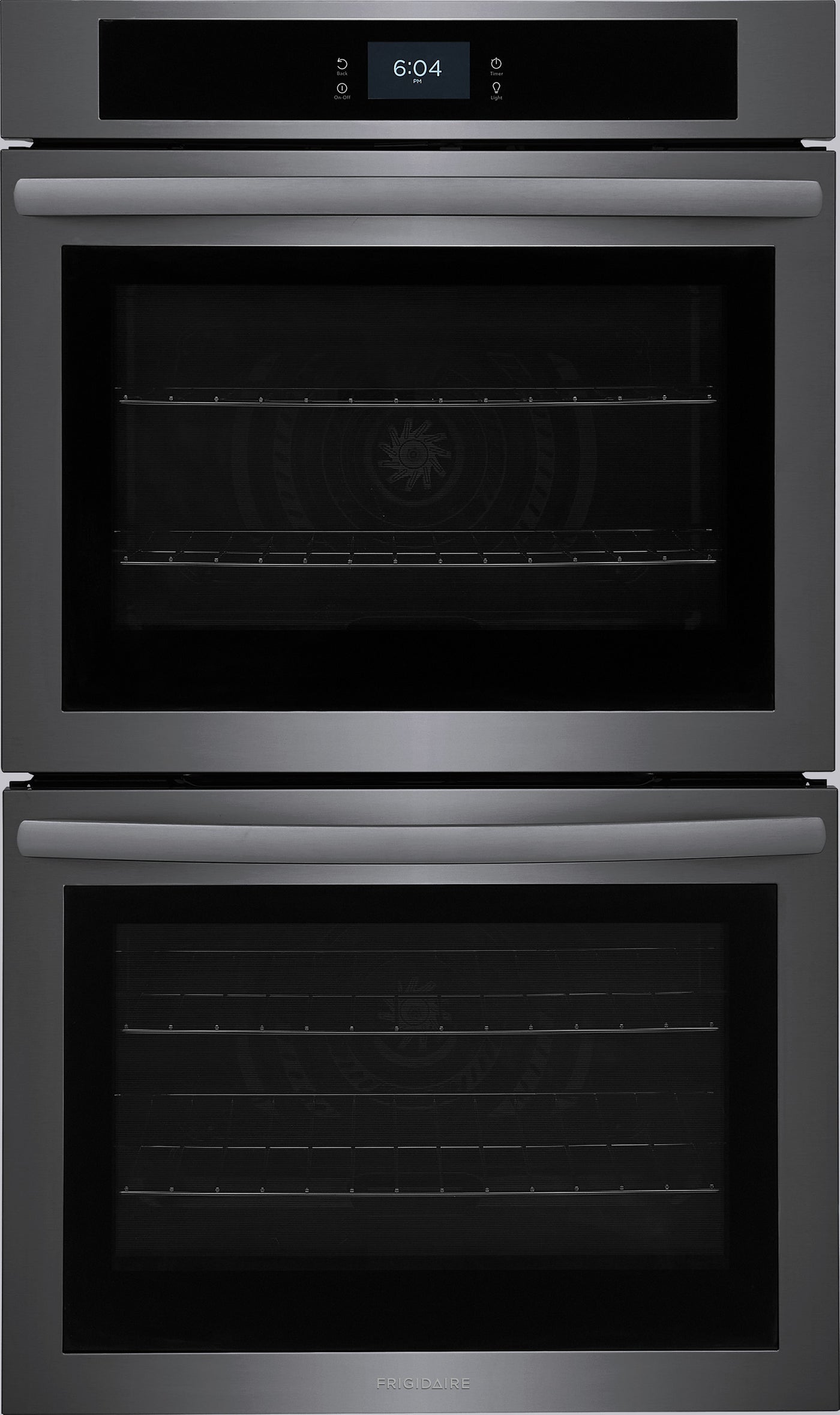 Frigidaire Black Stainless Steel 30" Double Wall Oven with Fan Convection (10.6 Cu. Ft) - FCWD3027AD