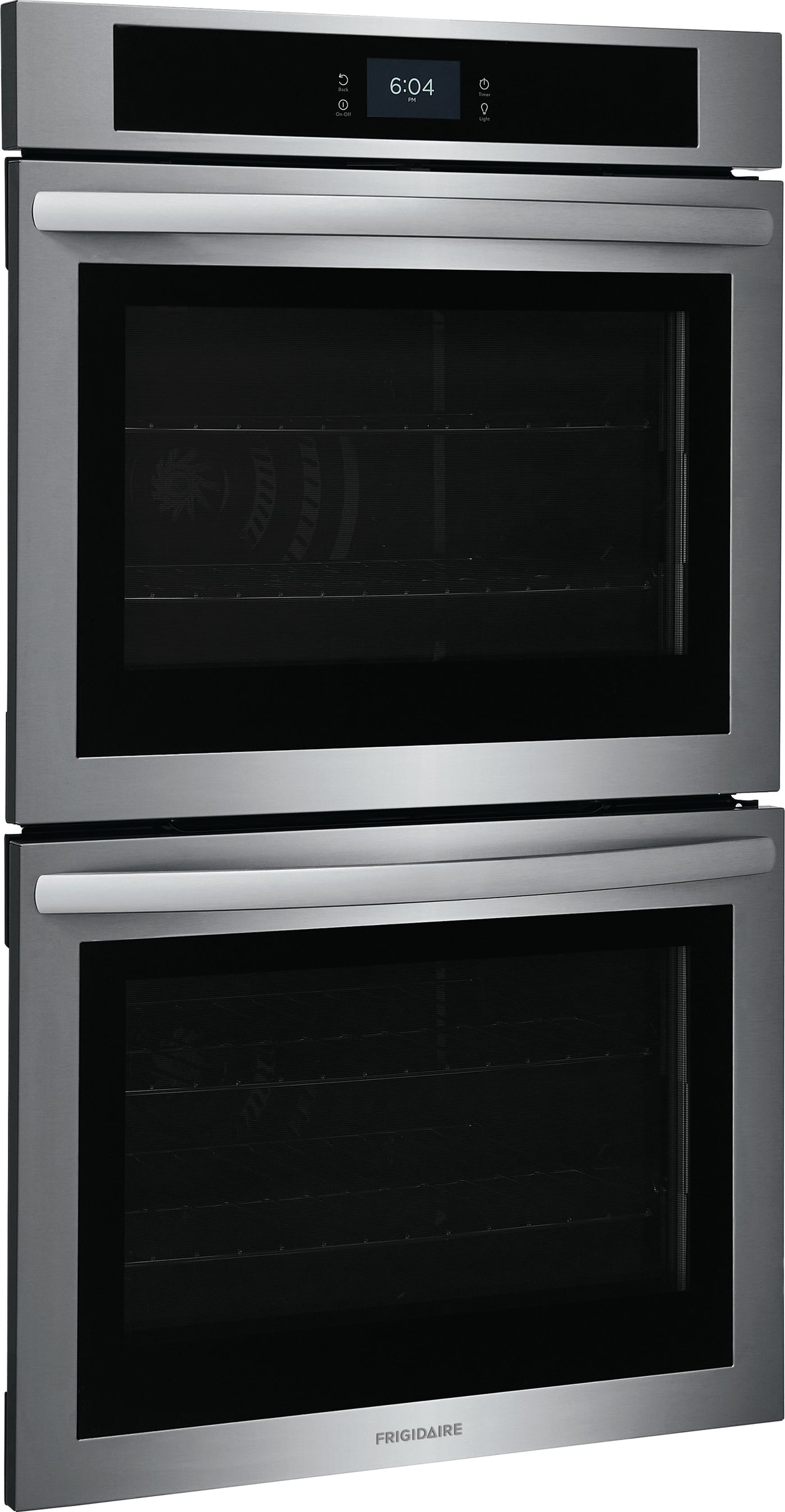 Frigidaire Stainless Steel 30" Double Wall Oven with Fan Convection (10.6 Cu. Ft) - FCWD3027AS