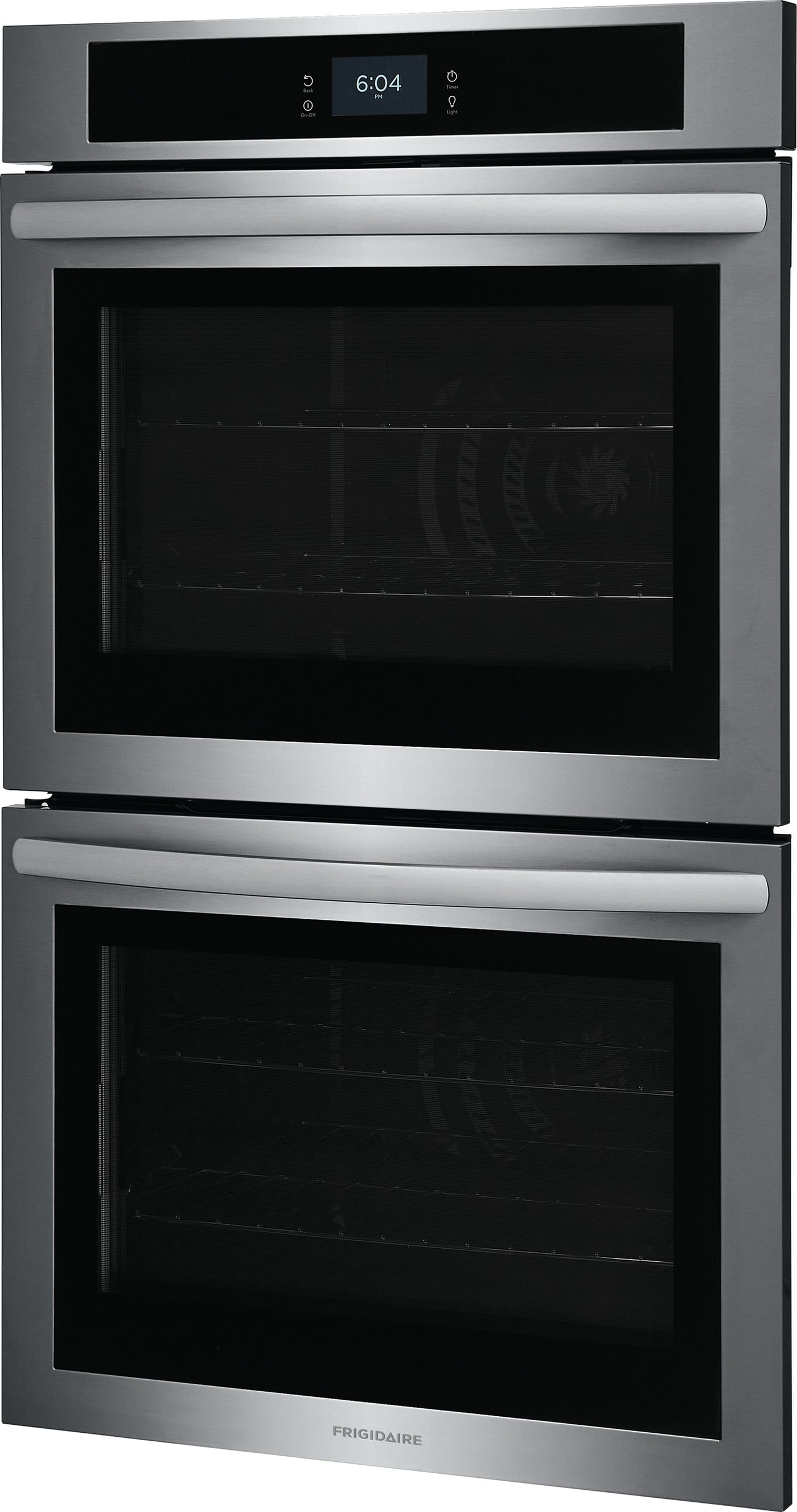 Frigidaire Stainless Steel 30" Double Wall Oven with Fan Convection (10.6 Cu. Ft) - FCWD3027AS