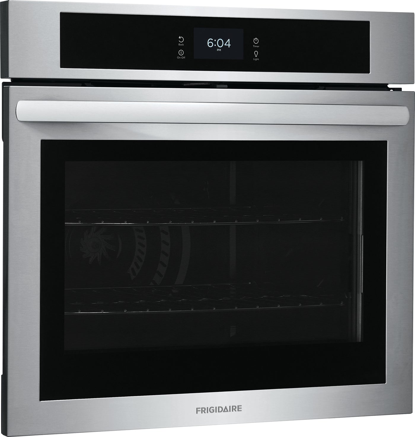 Frigidaire Stainless Steel 30" Single Wall Oven with Fan Convection (5.3 Cu. Ft) - FCWS3027AS