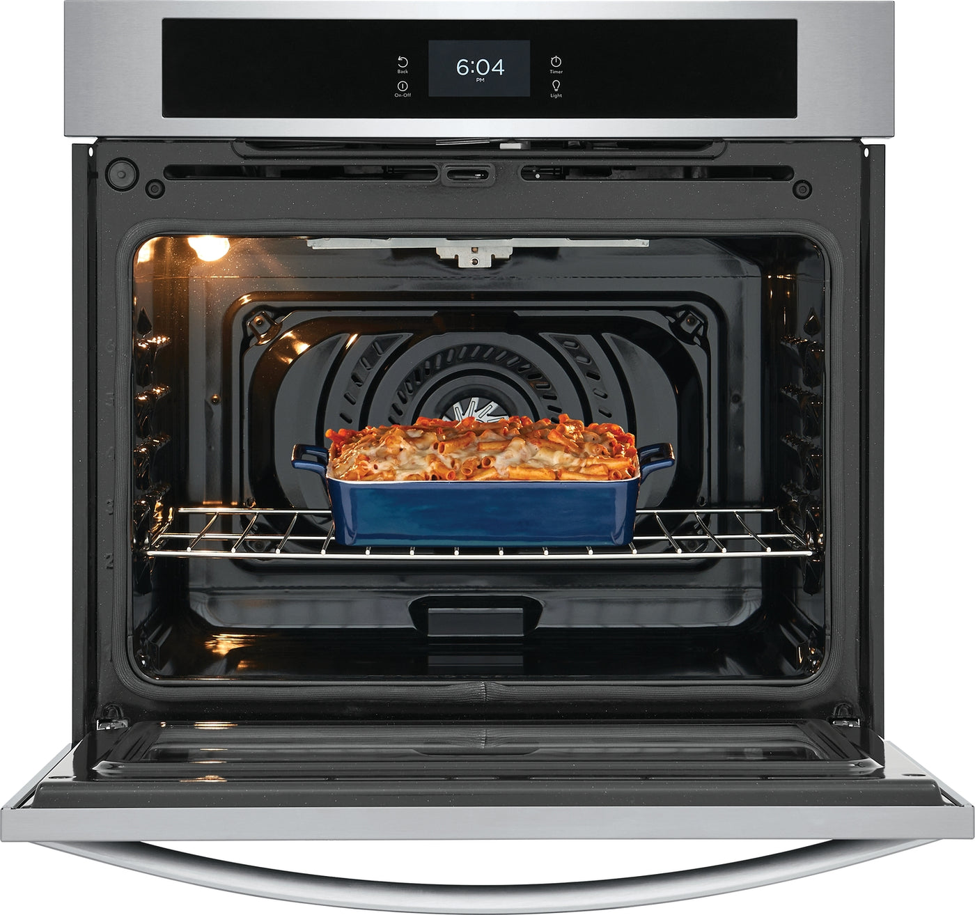 Frigidaire Stainless Steel 30" Single Wall Oven with Fan Convection (5.3 Cu. Ft) - FCWS3027AS