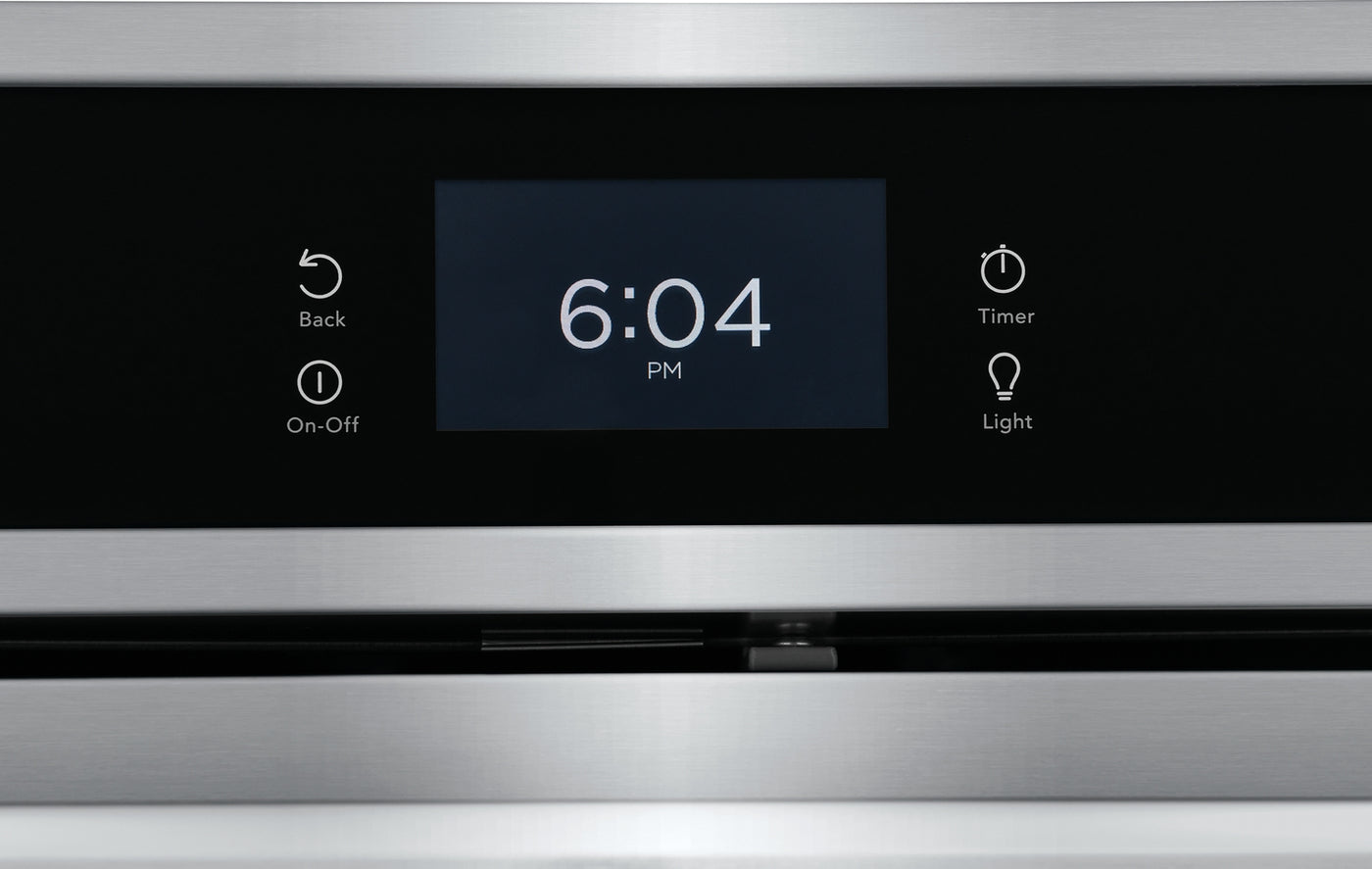 Frigidaire Gallery Smudge-Proof Stainless Steel 30" Double Wall Oven with Total Convection (10.6 Cu. Ft)- GCWD3067AF