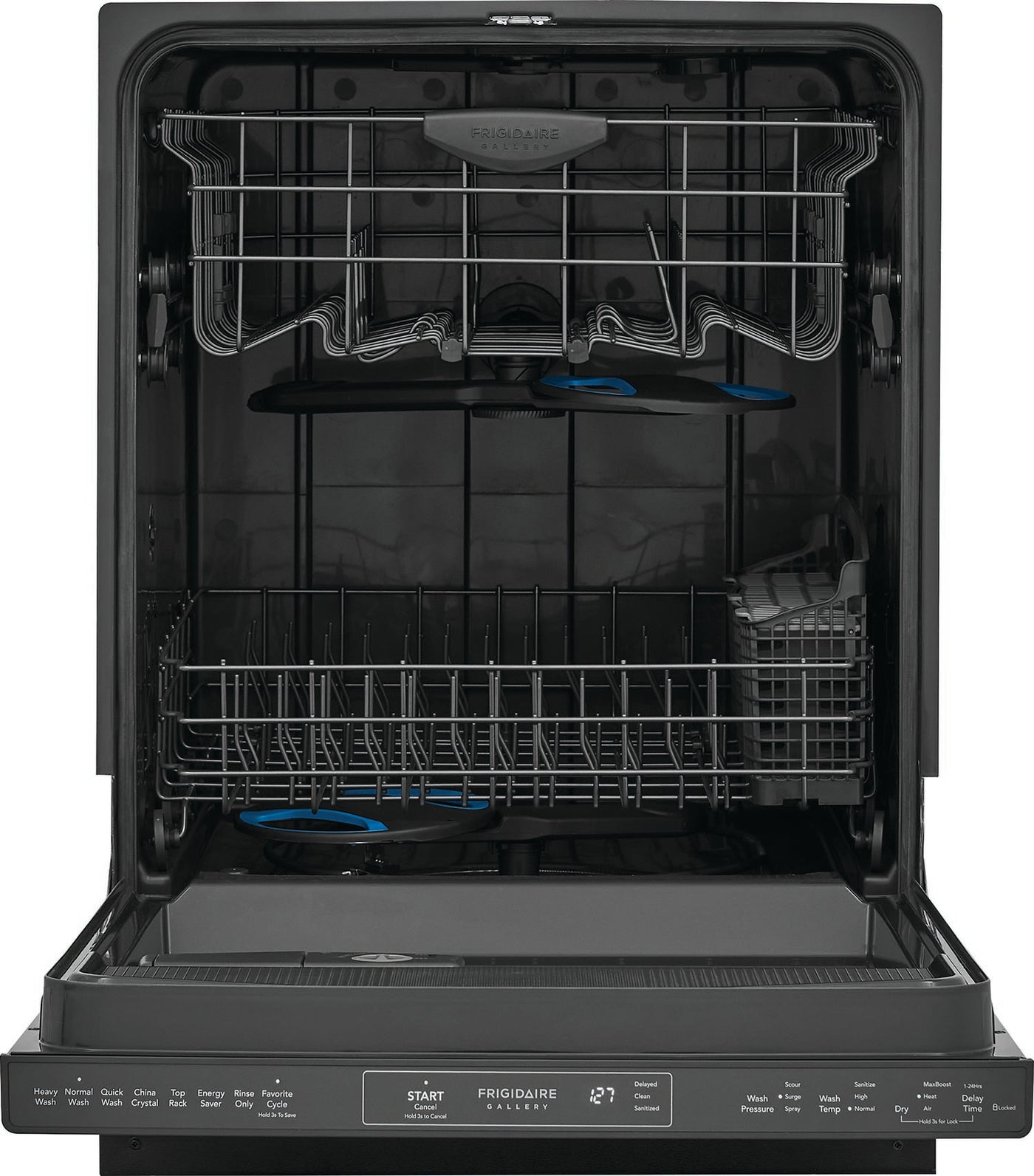 Frigidaire Gallery Smudge-Proof Black Stainless Steel 24" Built-In Dishwasher - GDPP4517AD