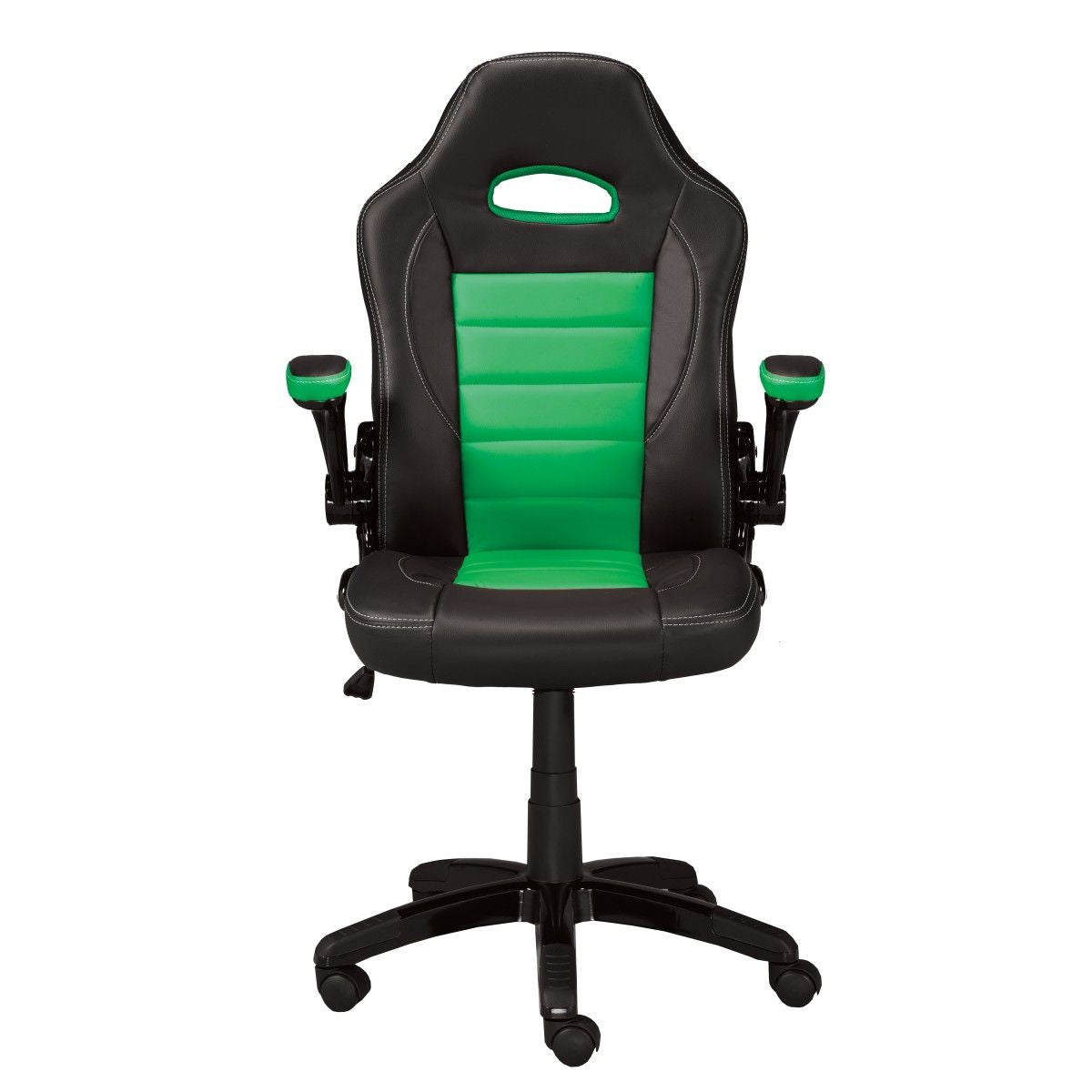 Brennan Gaming Chair - Green and Black