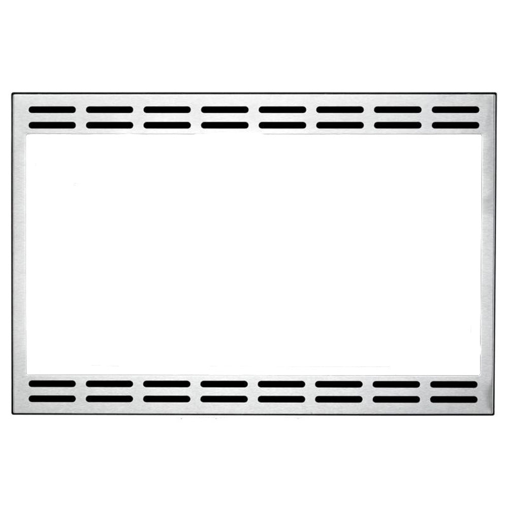 GE Stainless Steel 24" Optional Trim Kit for Microwave (1.1 Cu Ft)- JX1124STC