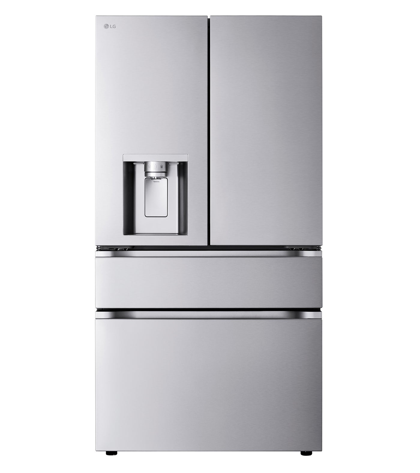 LG PrintProof™ Stainless Steel 36" 4 Door French Door Refrigerator (29 Cu. Ft) - LF29S8330S