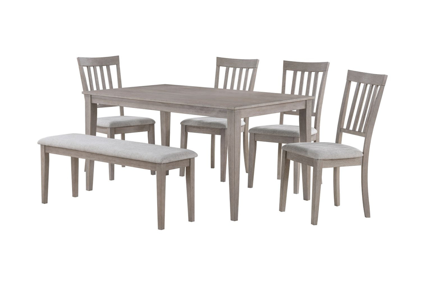 Milano 6-Piece Dining Set - Beige