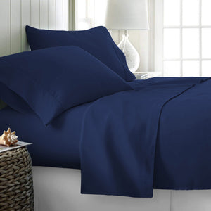 Rize Twin Sheet Set - Navy