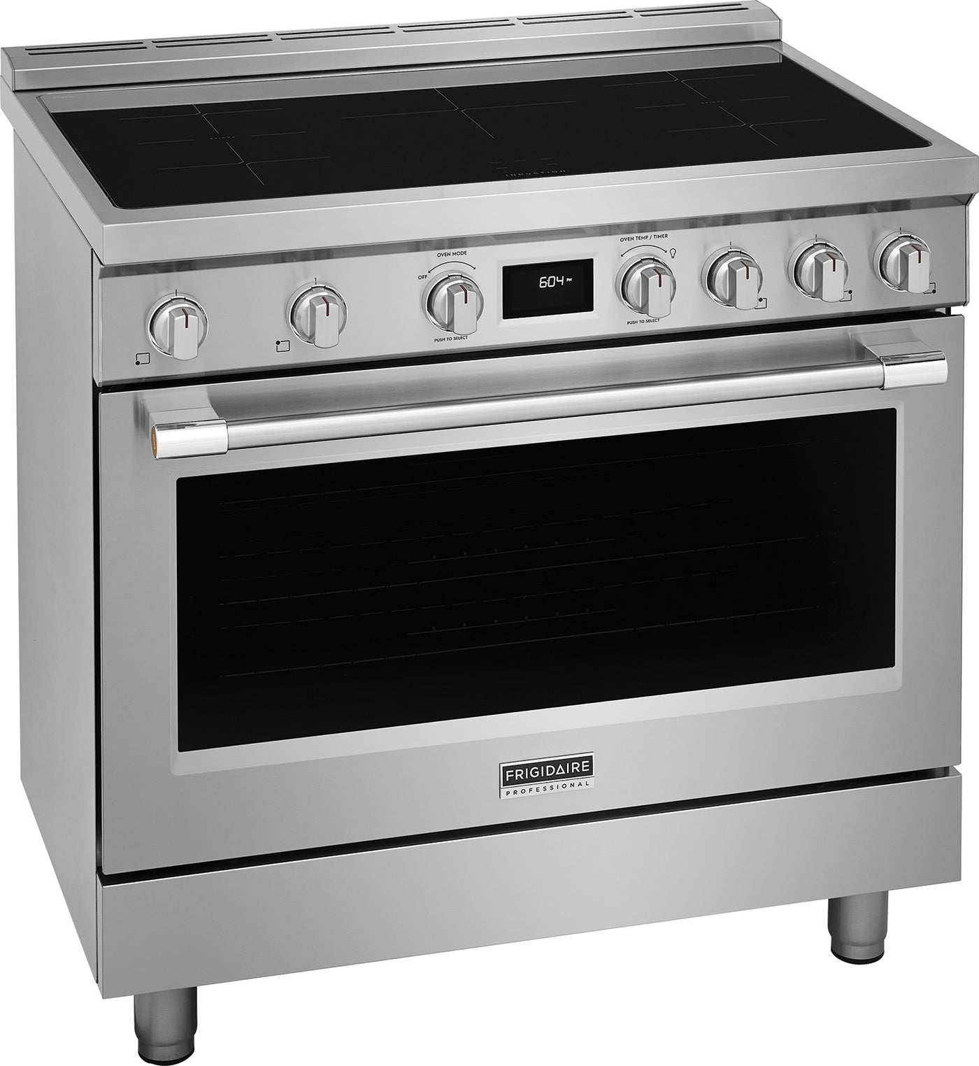 Frigidaire Professional Smudge-Proof Stainless Steel 36" Induction Freestanding Range (4.4 Cu. Ft) - PCFI3670AF