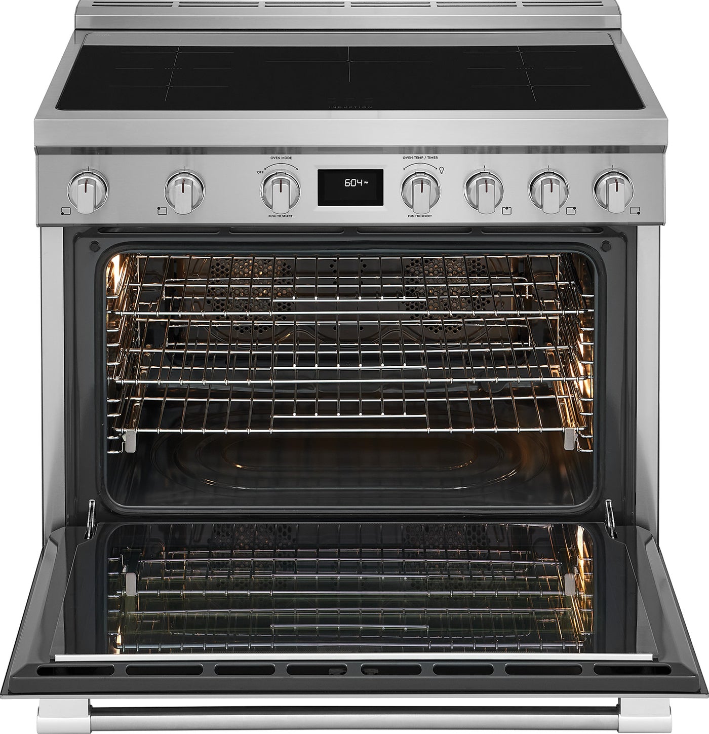 Frigidaire Professional Smudge-Proof Stainless Steel 36" Induction Freestanding Range (4.4 Cu. Ft) - PCFI3670AF