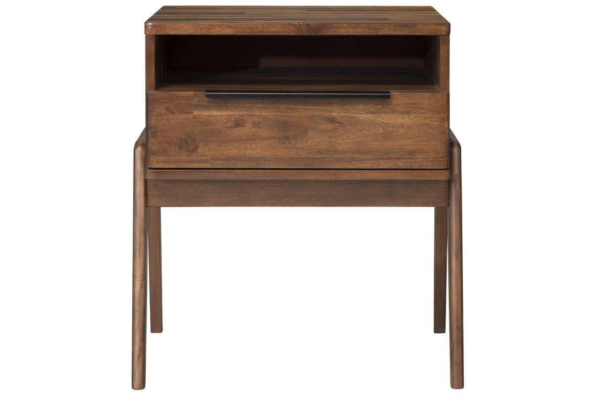 Thomaa Night Table - Brown