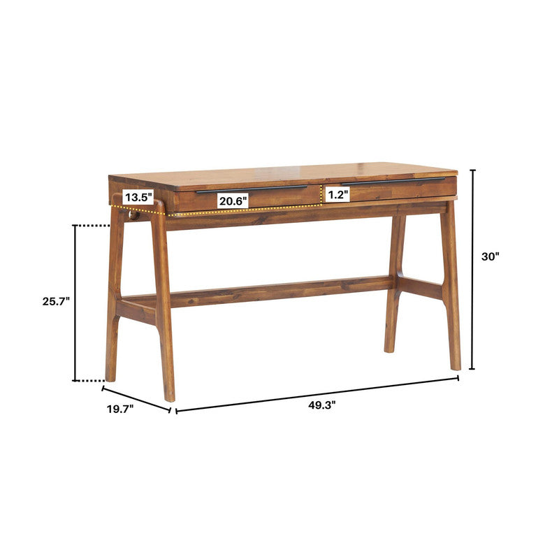 Thomaa Desk - Brown